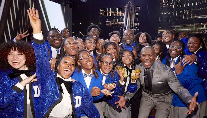 'America's Got Talent: All-Stars' host Terry Crews hits Golden Buzzer ...