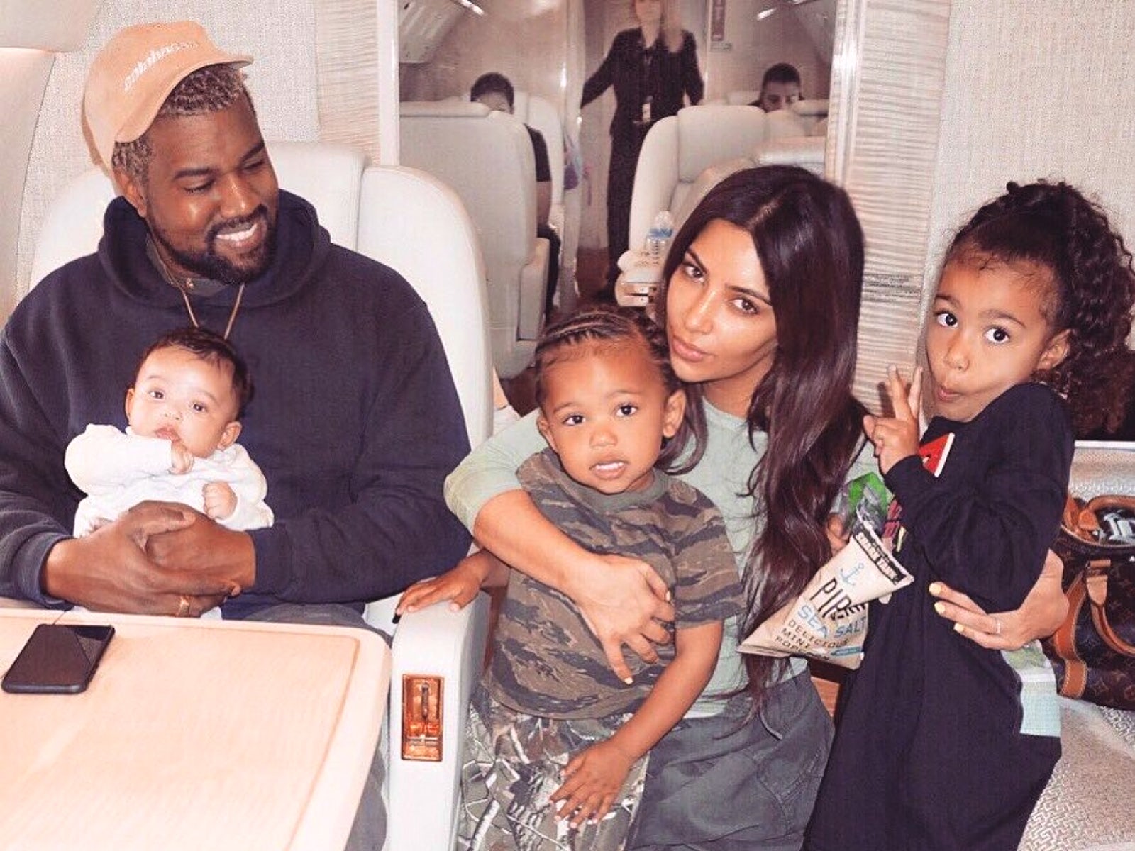 Kim Kardashian says daughter North West is "better" with sister Chicago