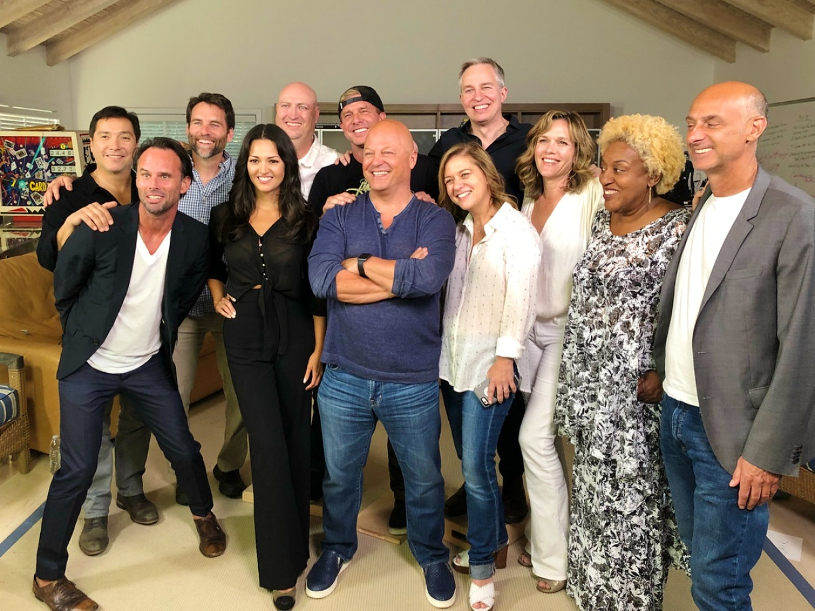 Michael Chiklis has reunion with 'The Shield' cast ...