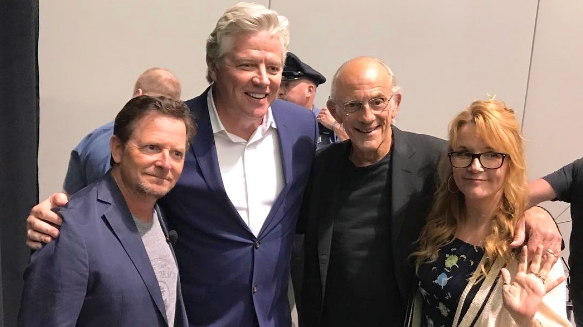 'Back to the Future' cast reunites 33 years after movie's release