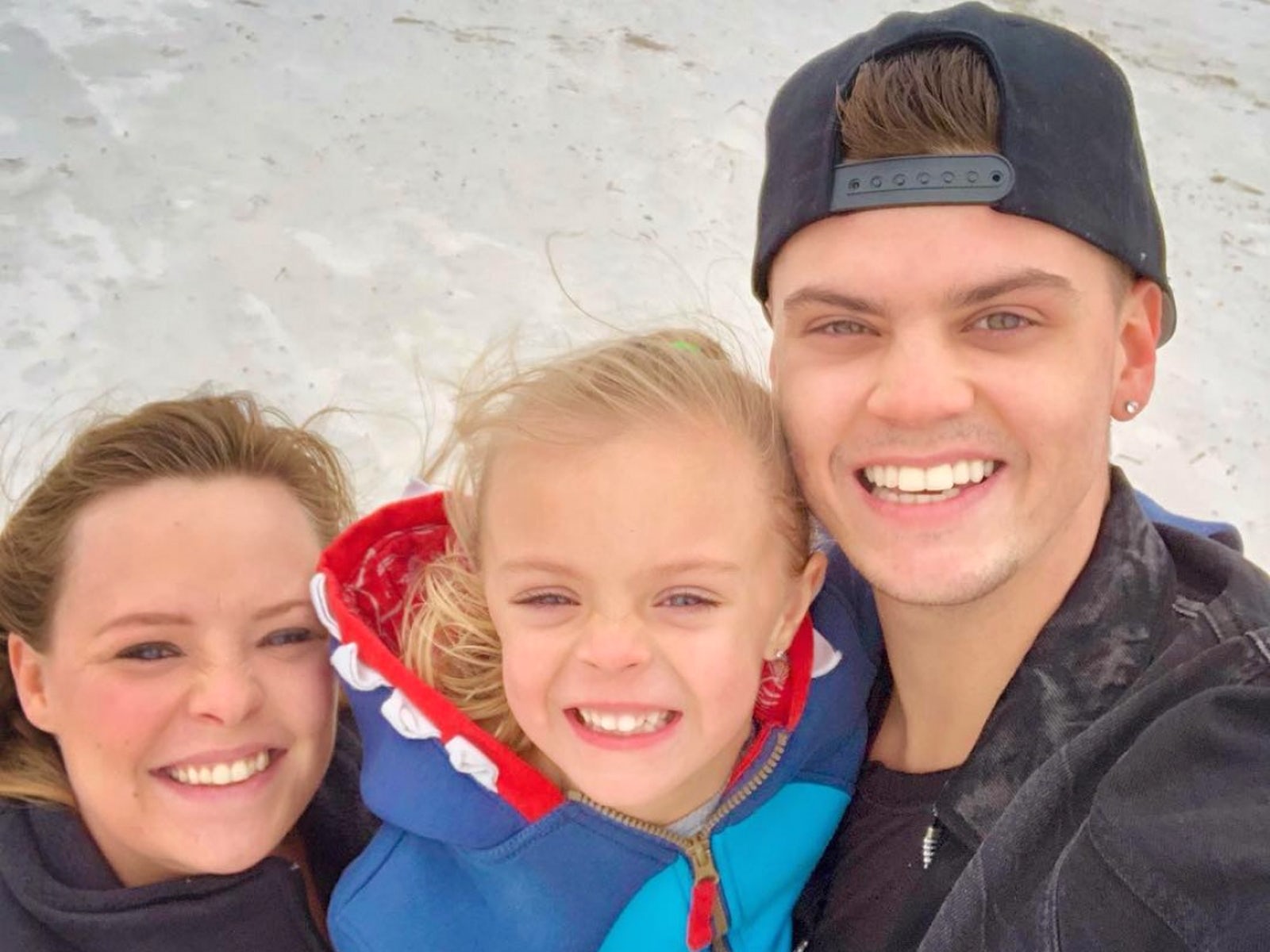 Catelynn Lowell and Tyler Baltierra celebrate their daughter Novalee's