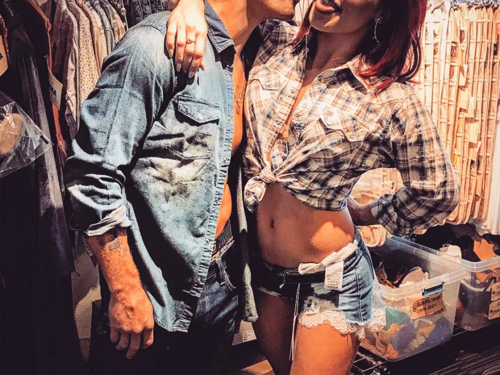 Bonner Bolton and Sharna Burgess deny dating rumors despite great