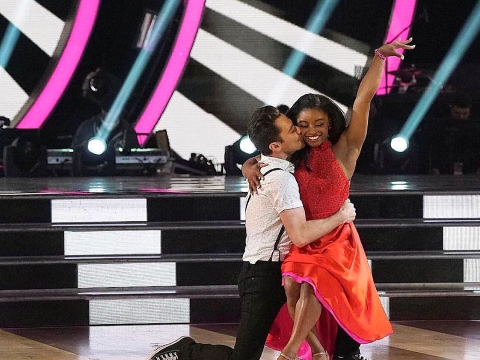 Simone Biles I had tears in my eyes over 'Dancing with the Stars