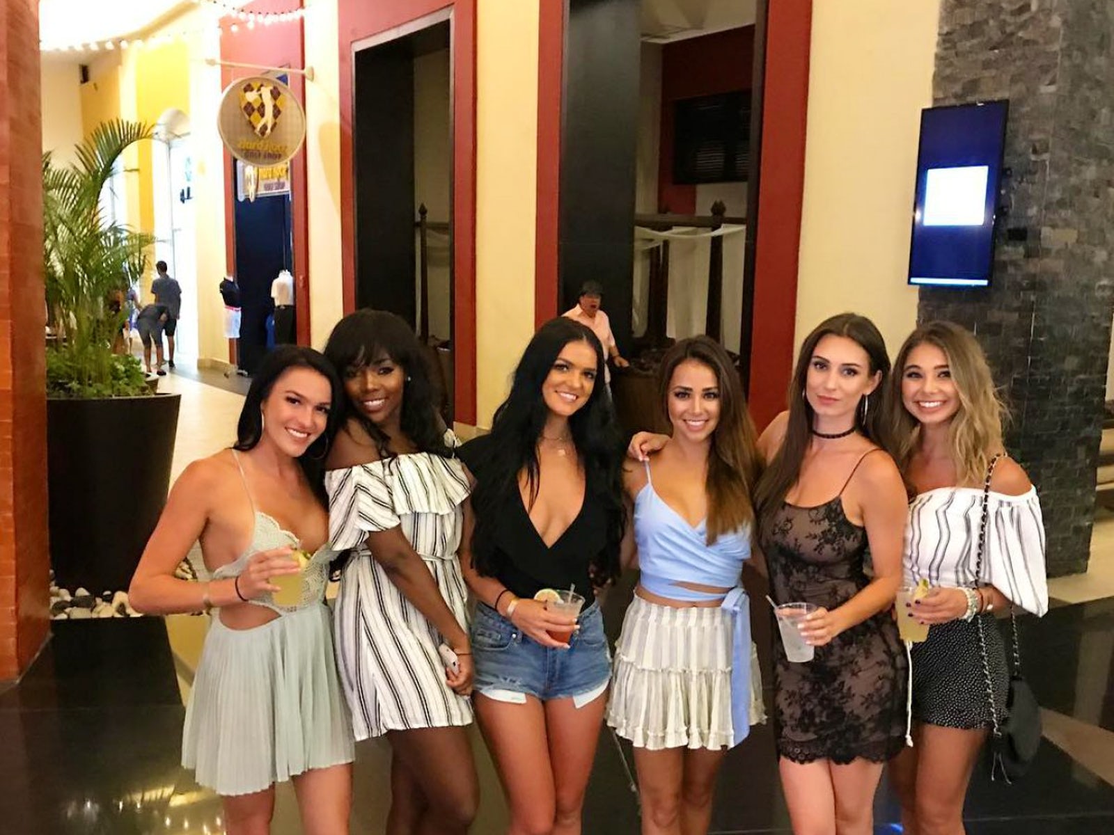 'The Bachelor' bachelorettes party in Punta Cana for Rachel Lindsay's engagement