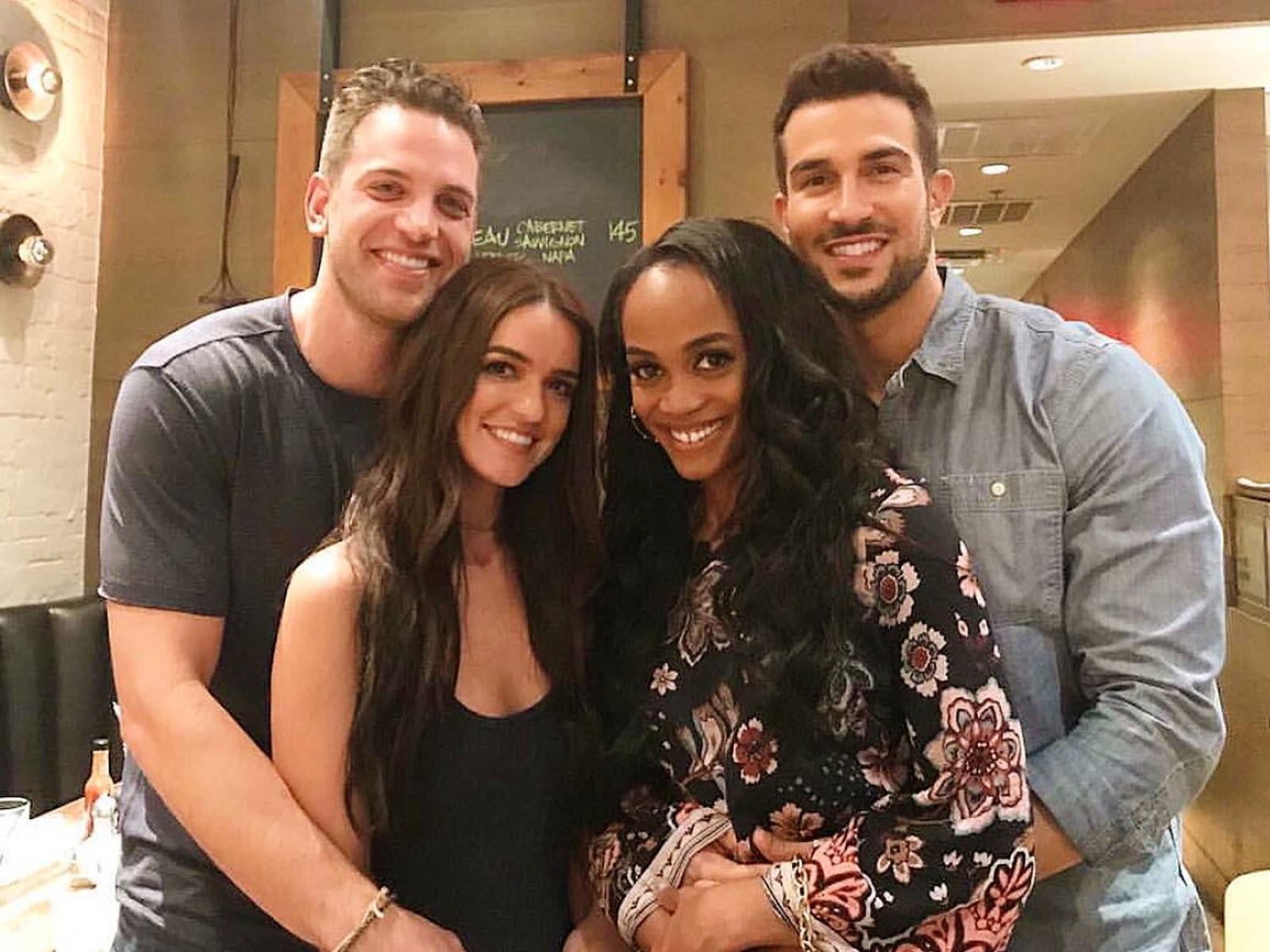 Rachel Lindsay and Bryan Abasolo double date with Raven Gates and Adam(00)
