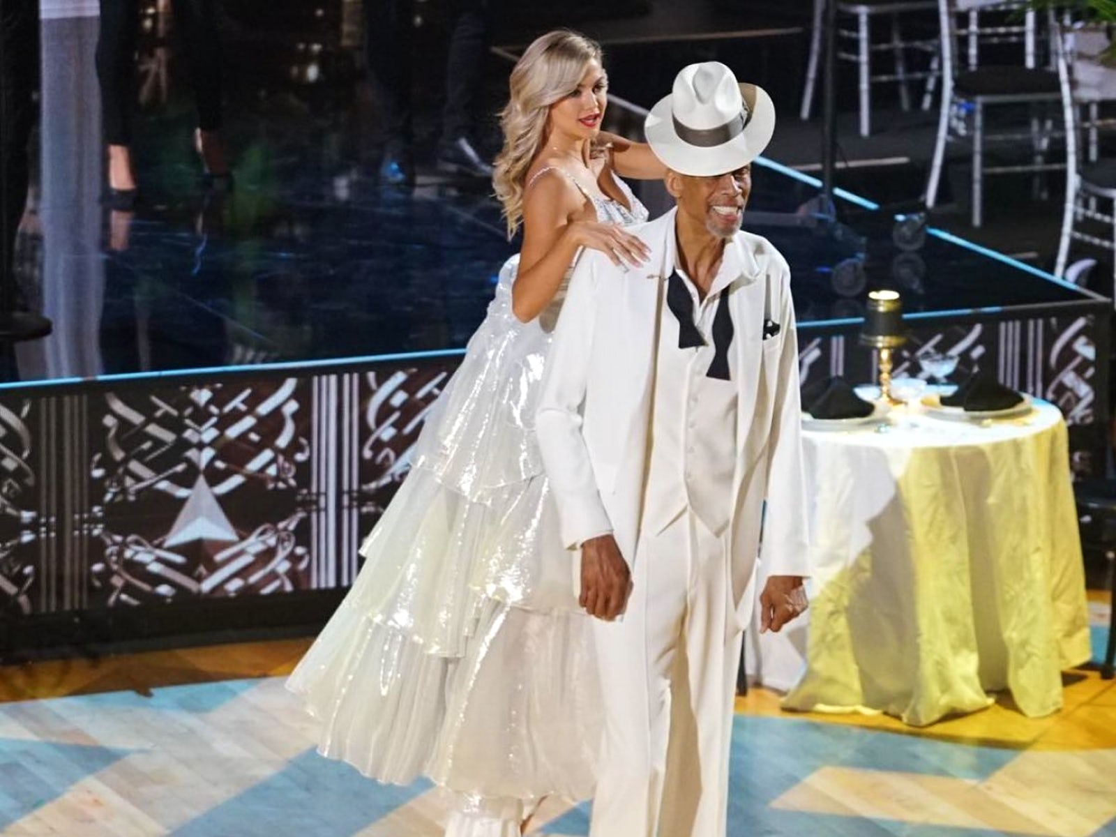 Kareem Abdul-Jabbar and Lindsay Arnold talk 'Dancing with the Stars: Athletes', Kareem ...
