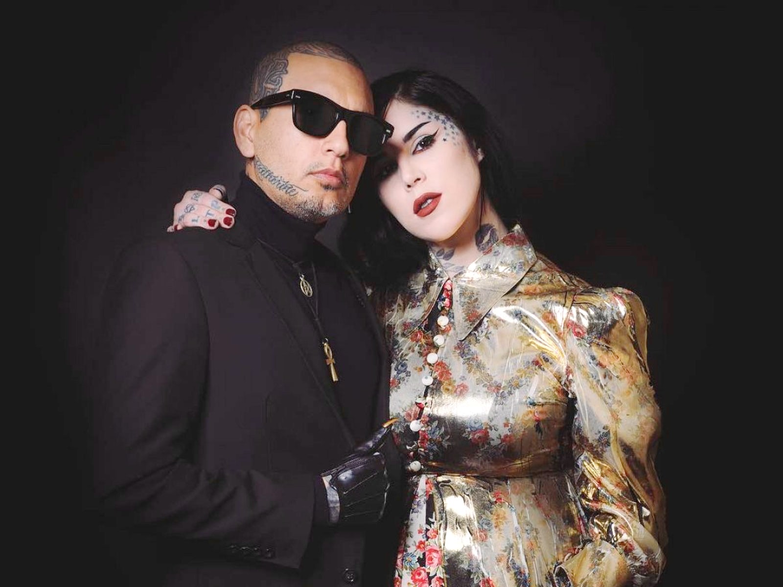 Kat Von D and husband Leafar Seyer expecting first child together