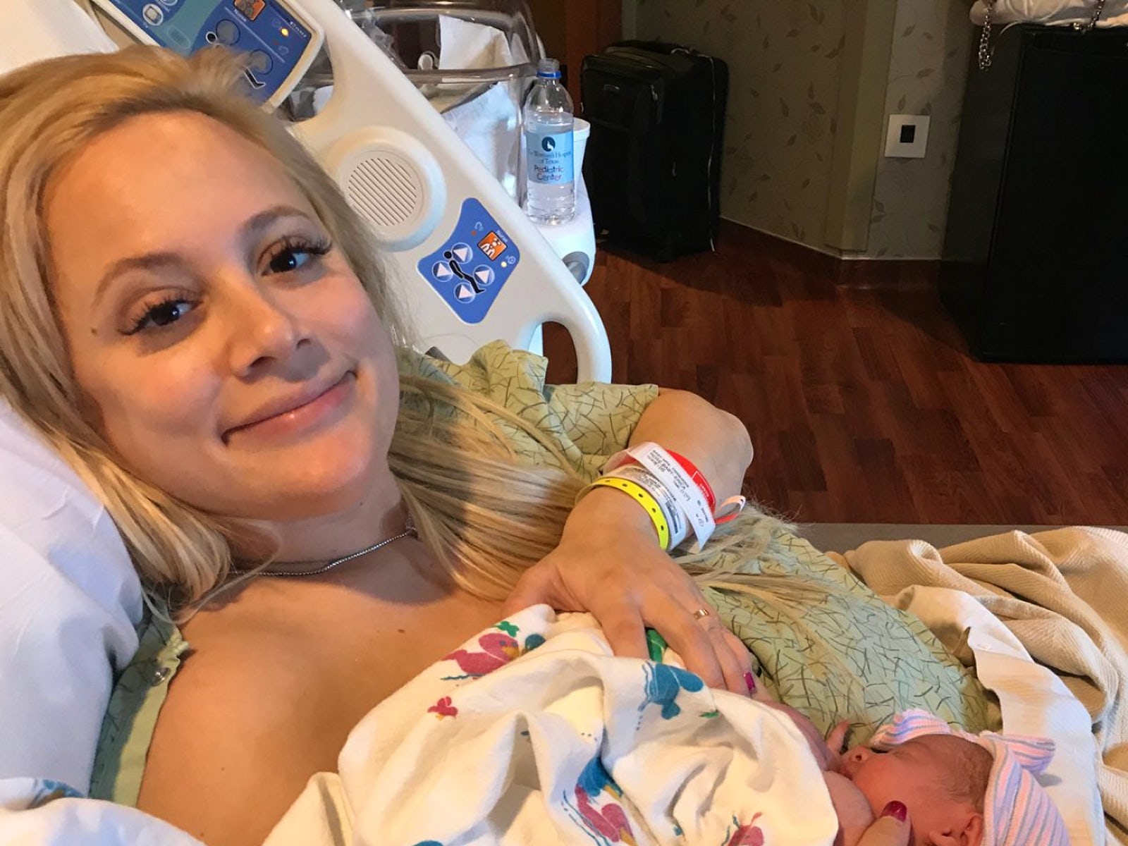 'The Bachelor's Erica Rose Sanders child with husband Charles