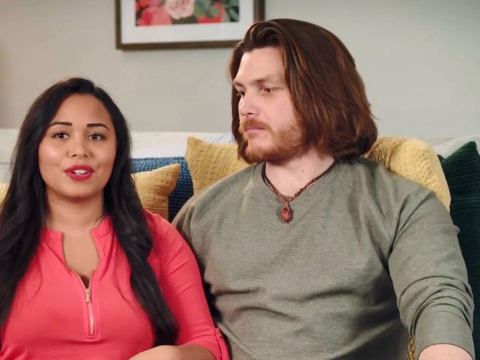 90 Day Fiance couple Tania Maduro and Syngin Colchester are struggling to c...