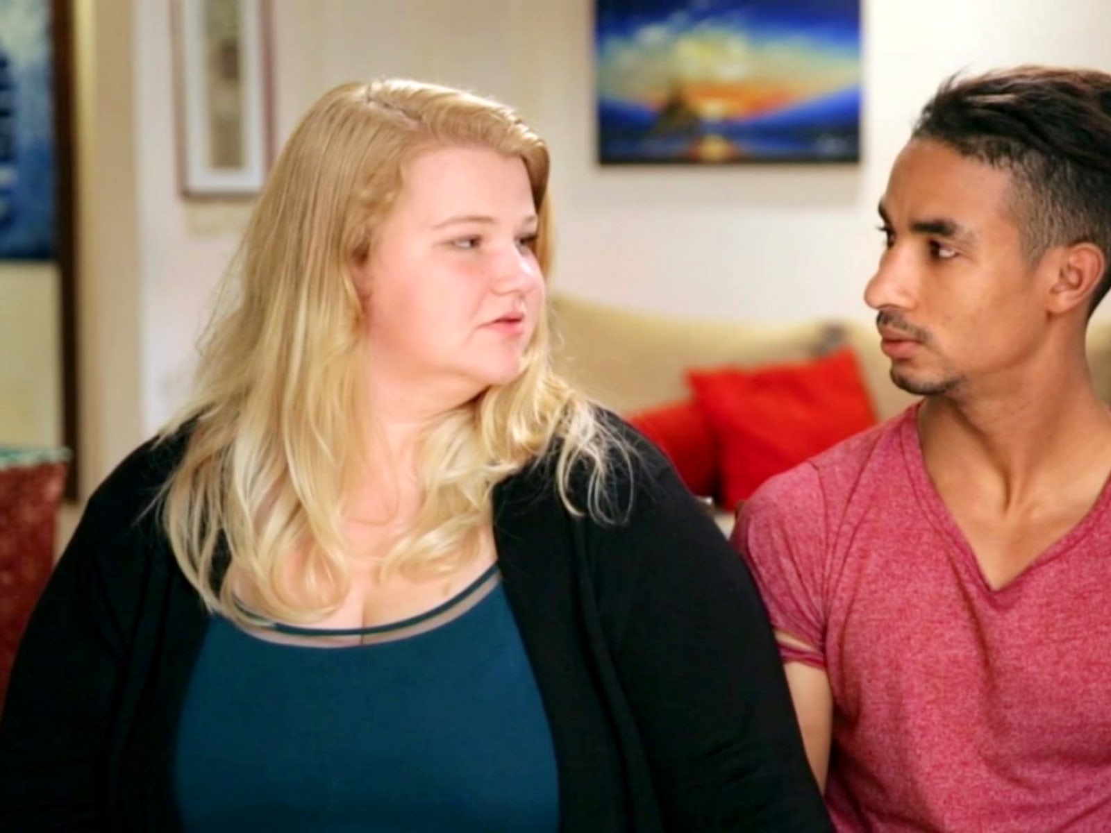 90 Day Fiance Couple Nicole Nafziger And Azan Tefou Have Officially Broken Up We Werent 