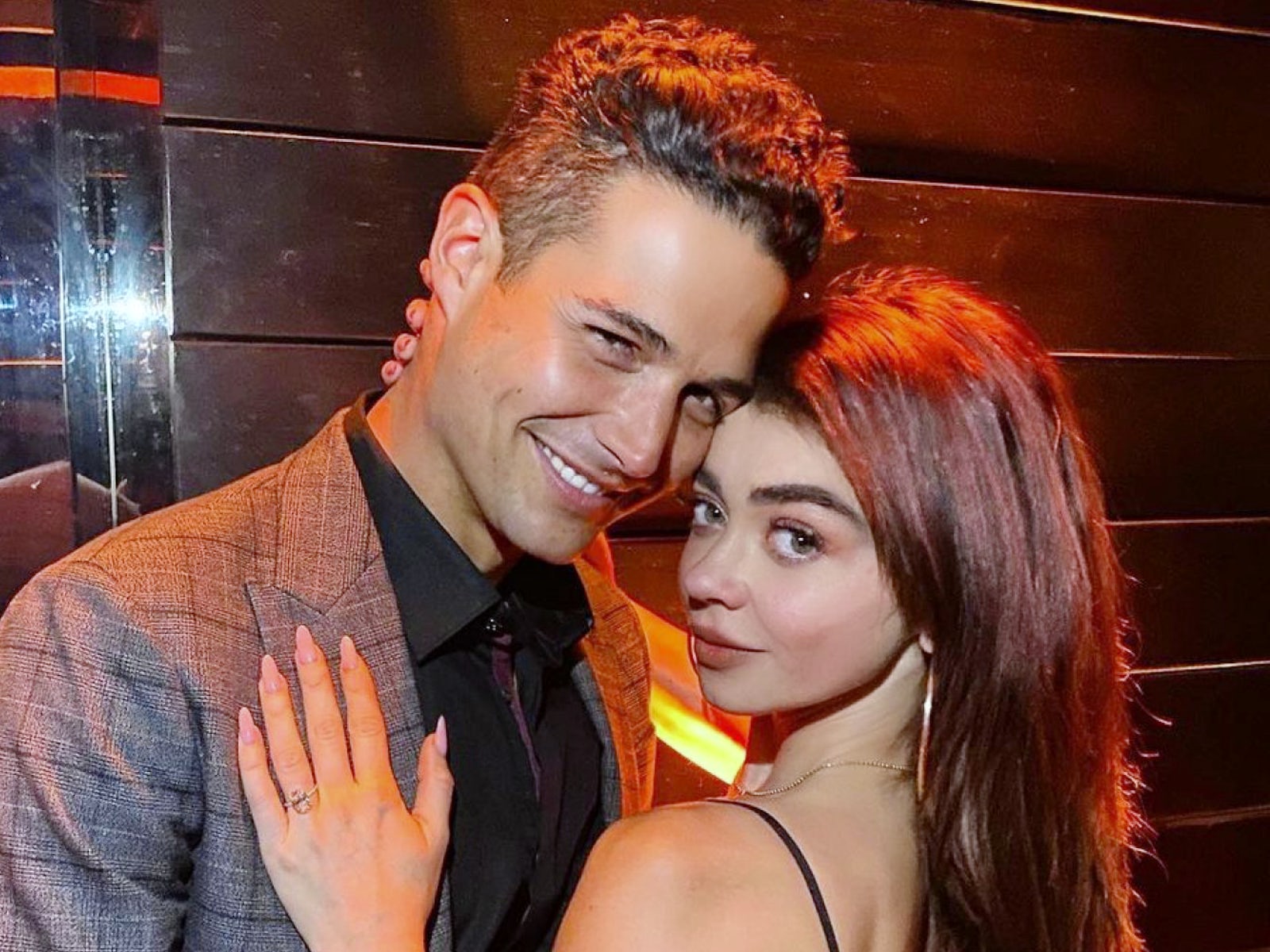 Bachelor In Paradise Alum Wells Adams And Sarah Hyland Share Wedding Planning Update Reality